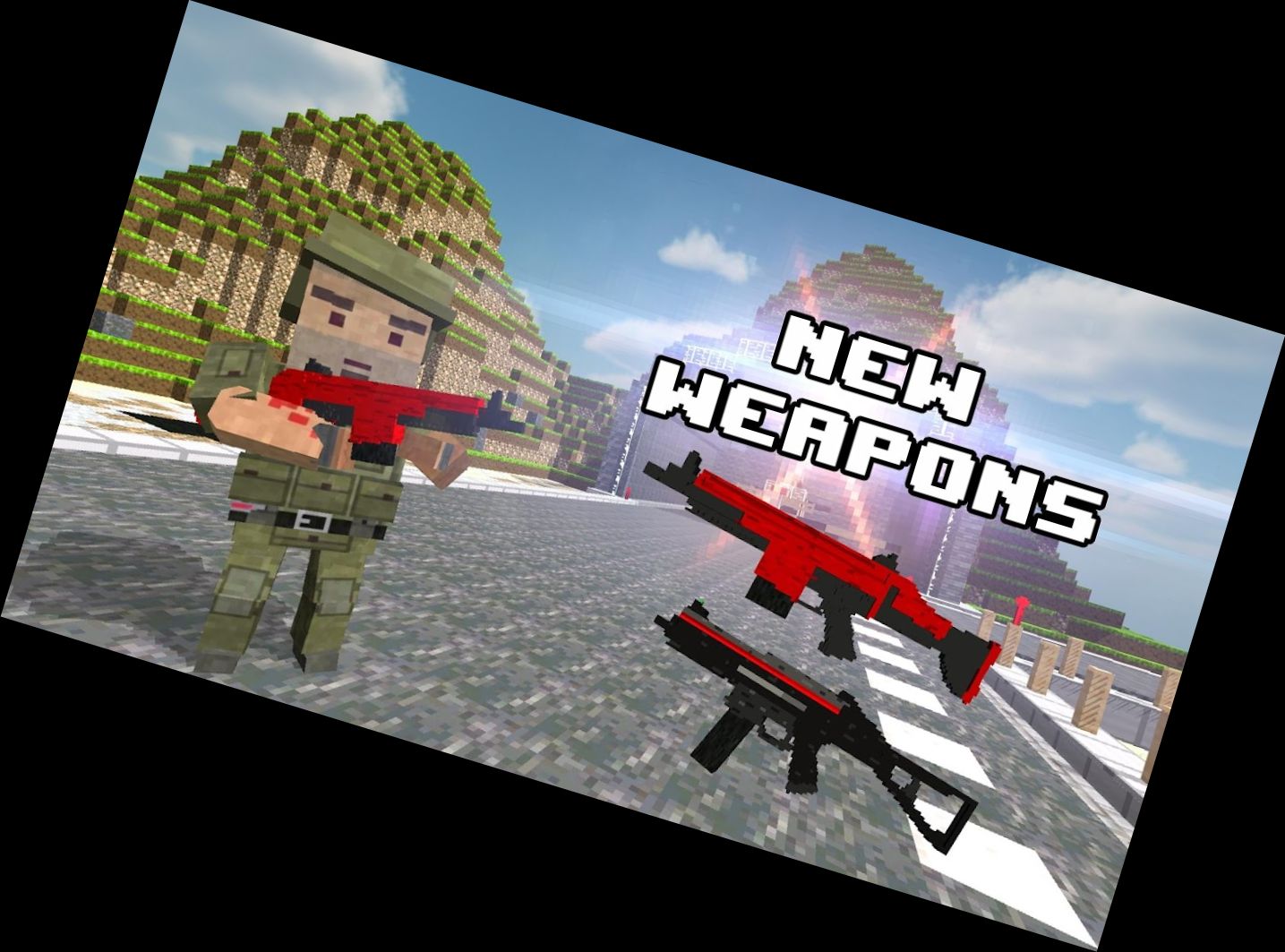 Блоковый Солдат Выживание Иг