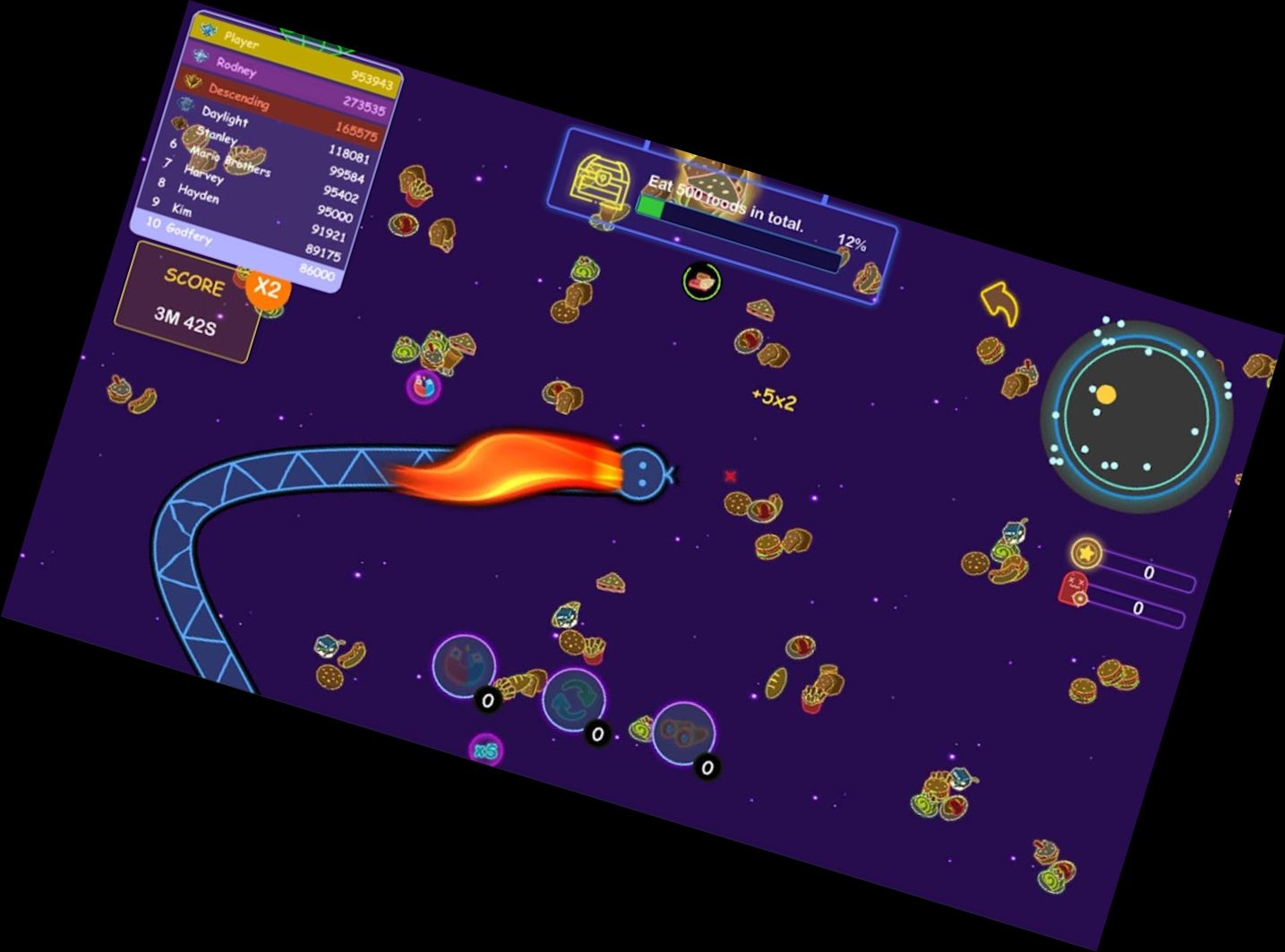 Змійка Неон: Ігри на