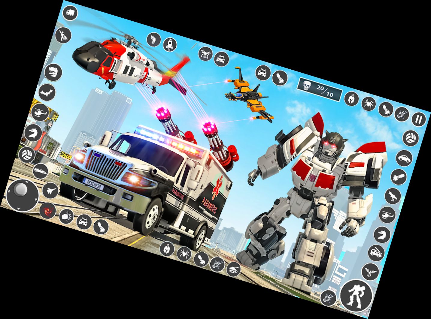 Санітарний Робот Перетворення Гра