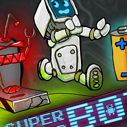 Retro Arcade Robot Platformer