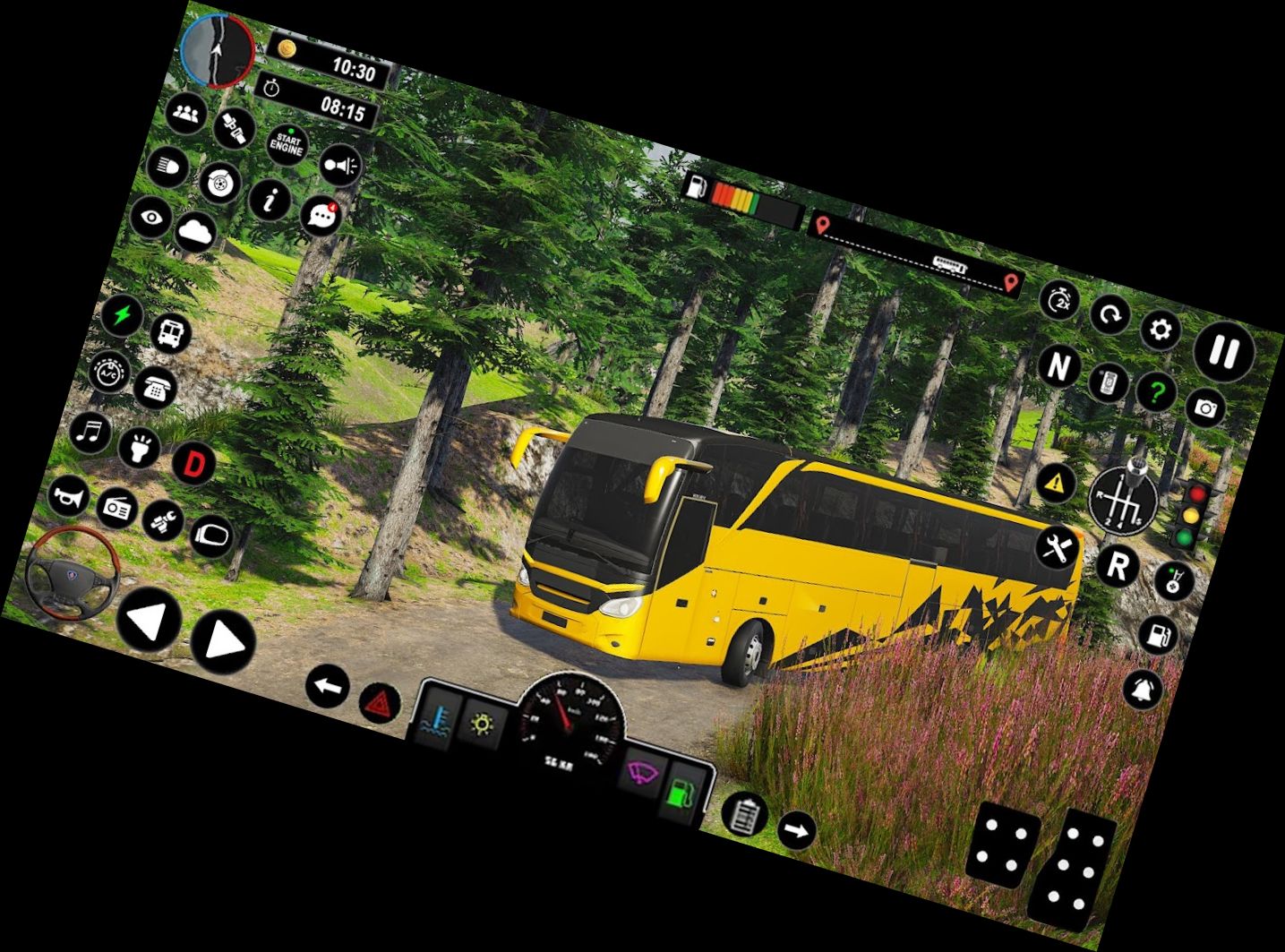 Rennbus Spiele Fahrspiel