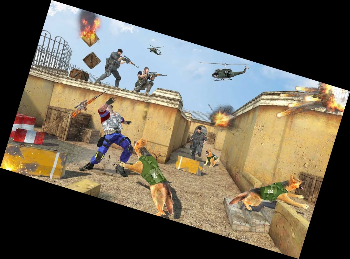 Армейский Командос FPS Стрельба