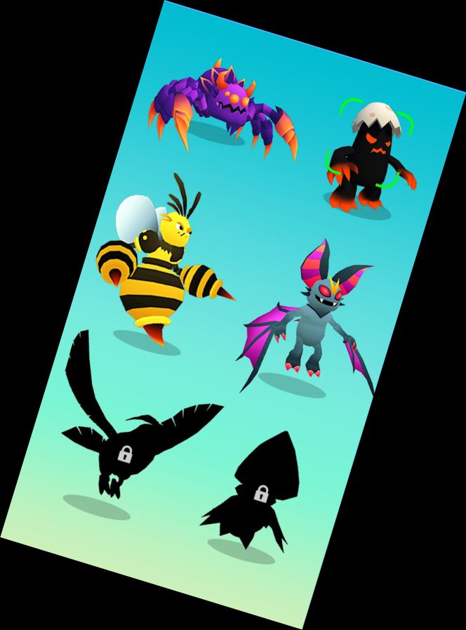 Monster Evolution Lauf & Kampf