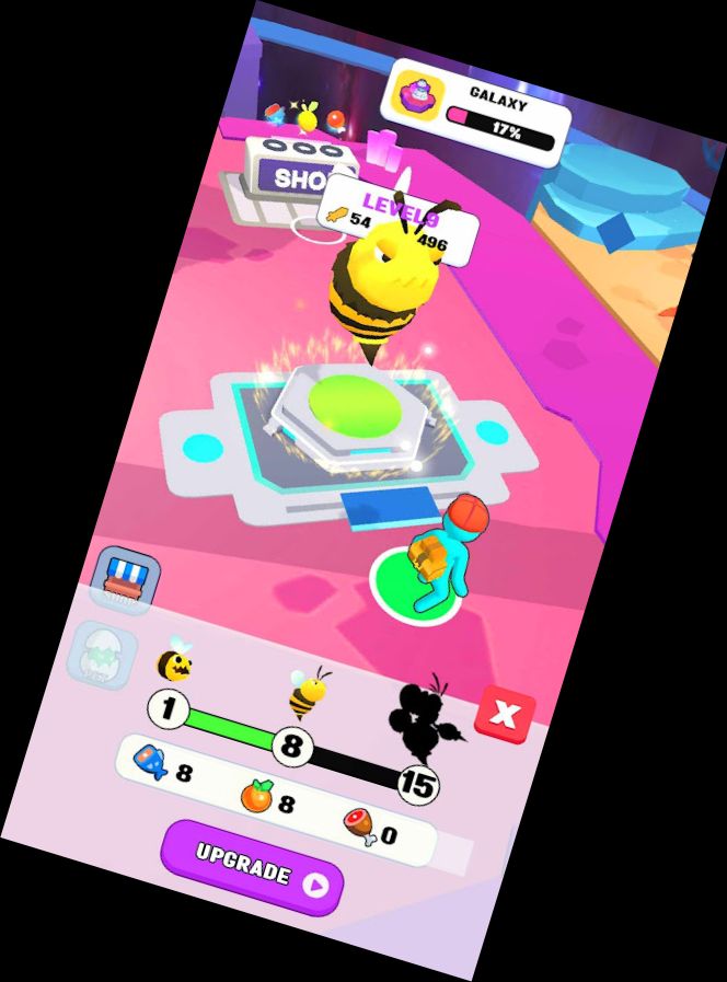 Monster Evolution Lauf & Kampf