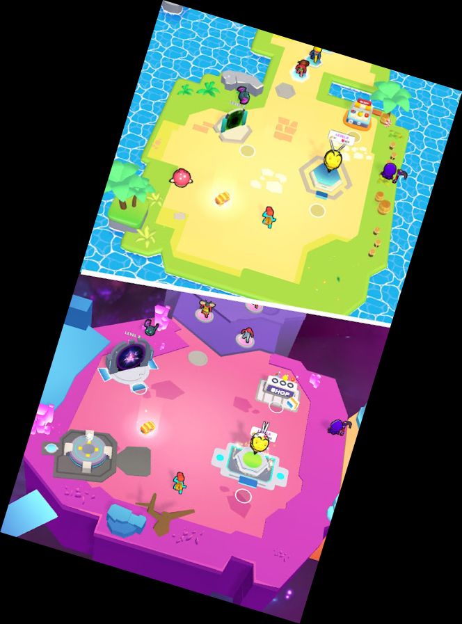 Monster Evolution Lauf & Kampf