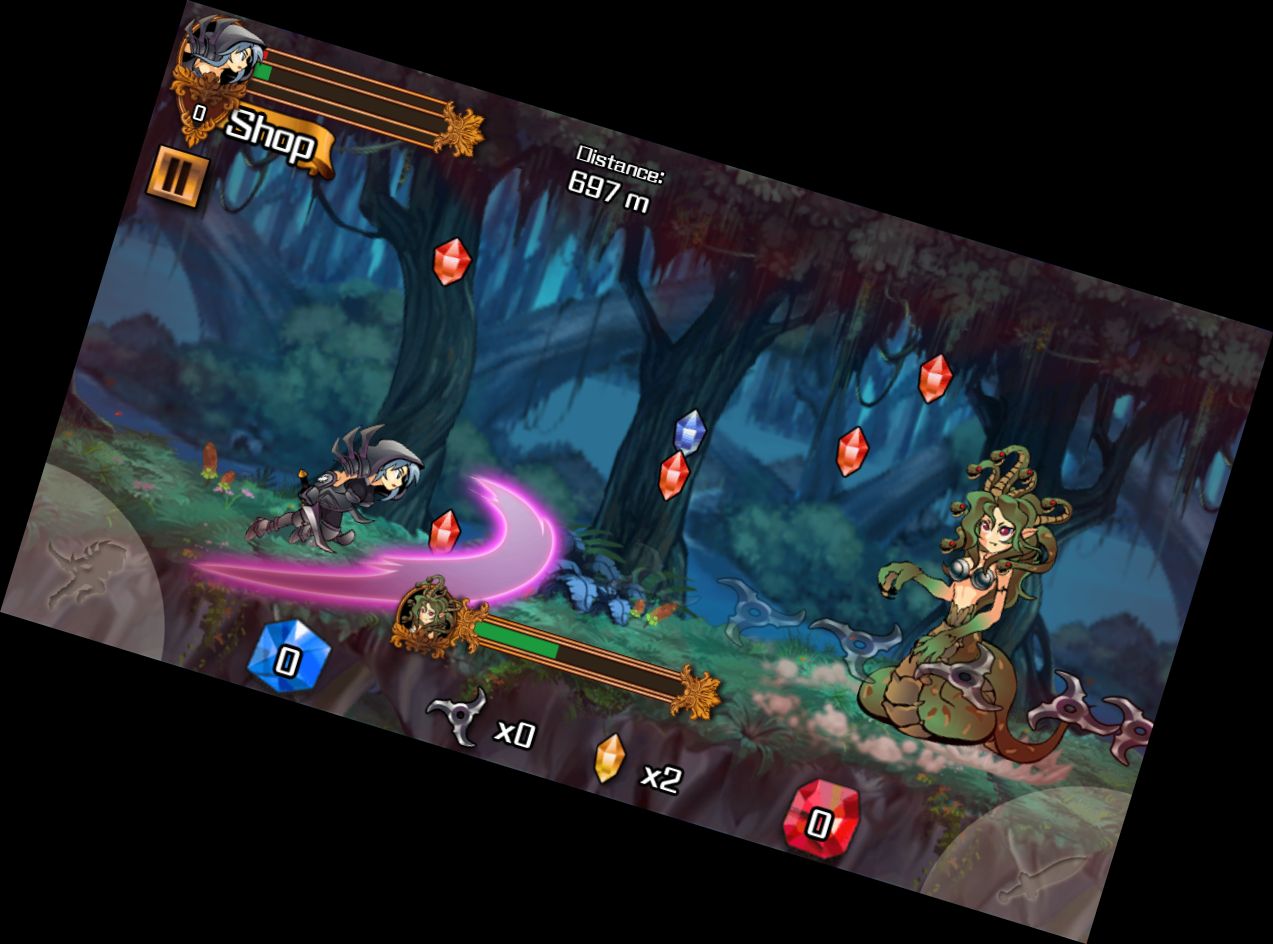 Лезо Богині - Бігун