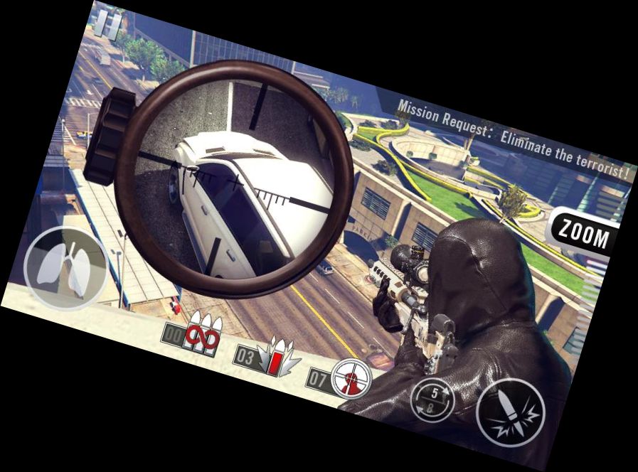 Снайперский Выстрел 3D - З