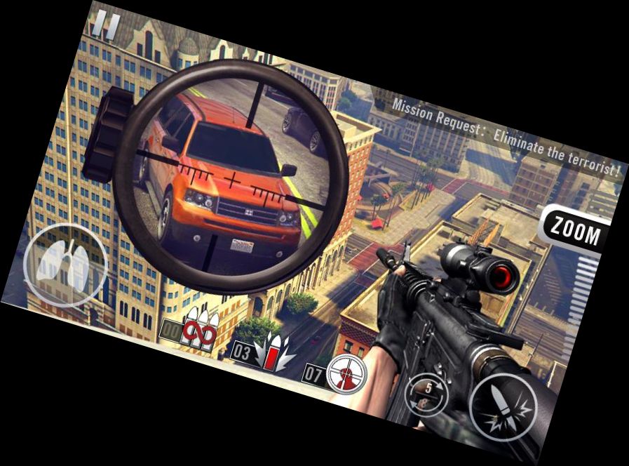 Scharfschützen-Schuss 3D