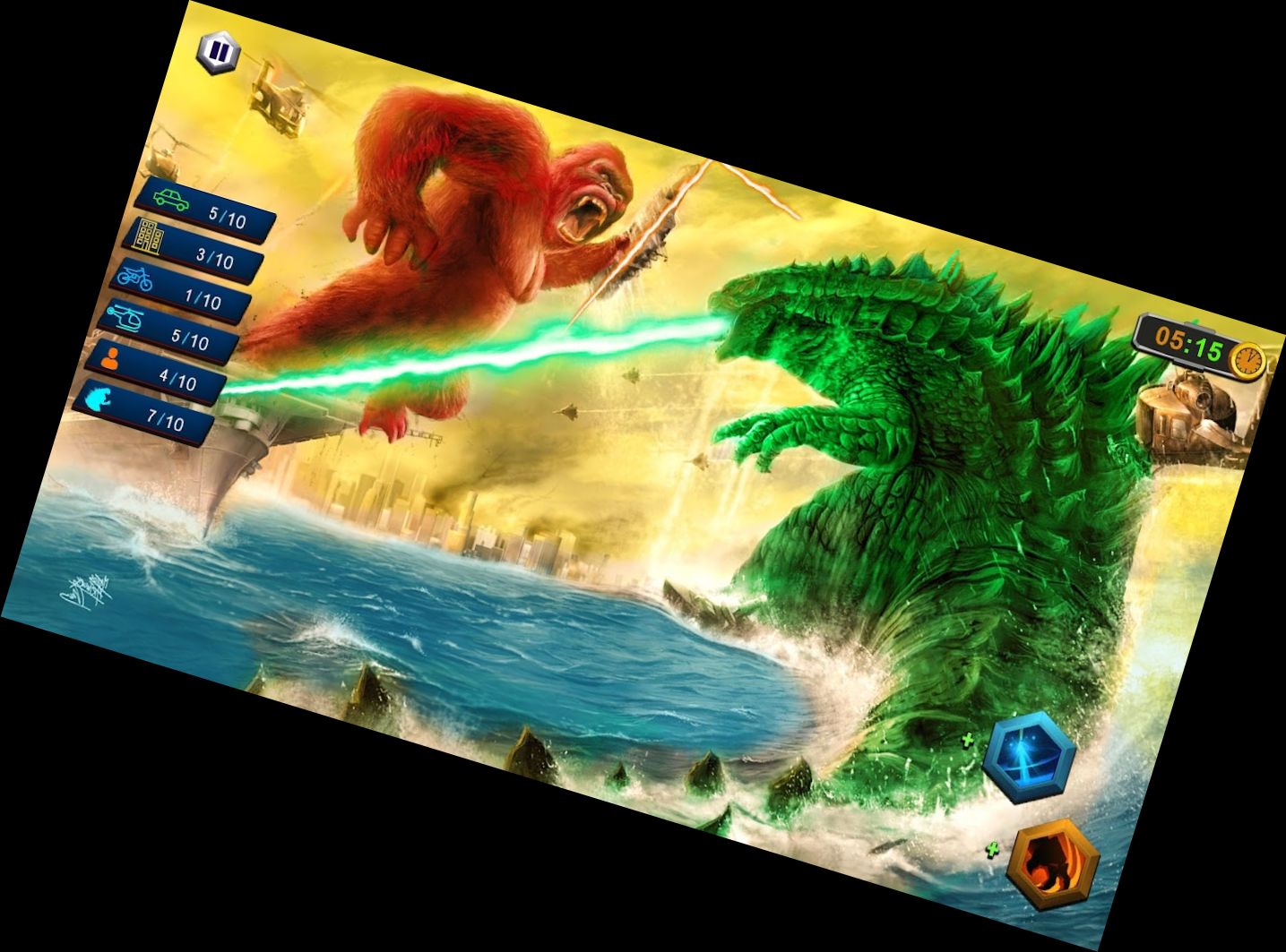 Гра Монстри Ґодзіла