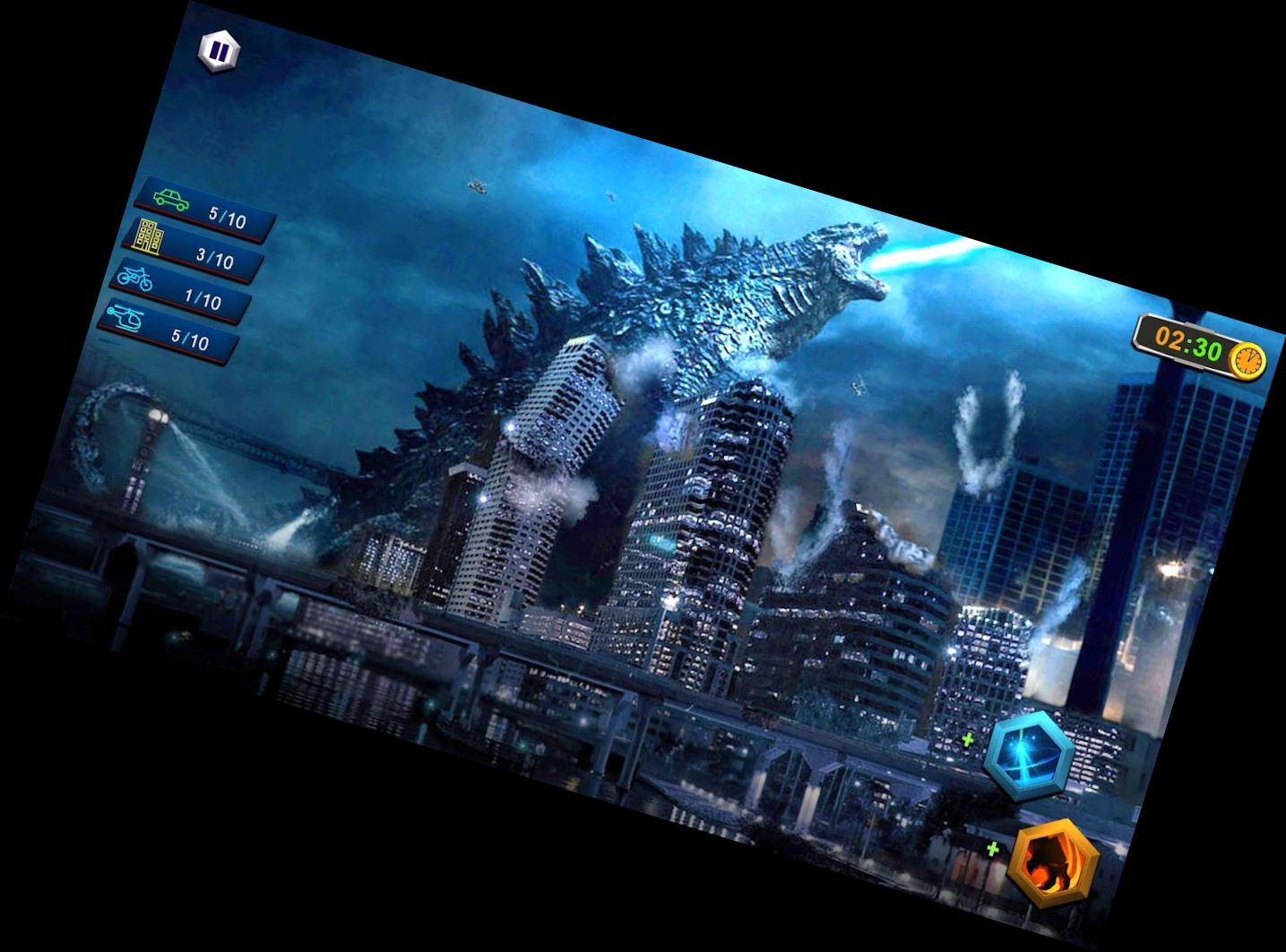 Monster Spiel Godzilla Spiel 3D