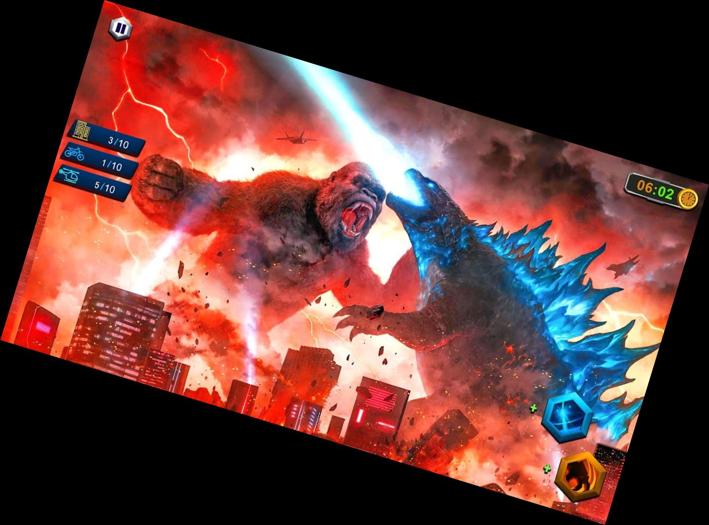 Monster Spiel Godzilla Spiel 3D