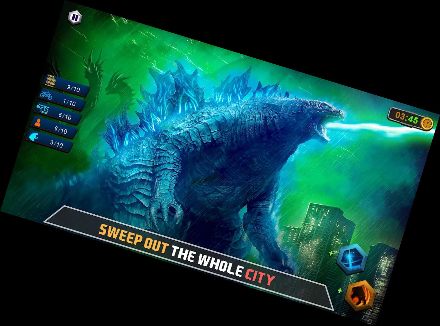 Monster Spiel Godzilla Spiel 3D