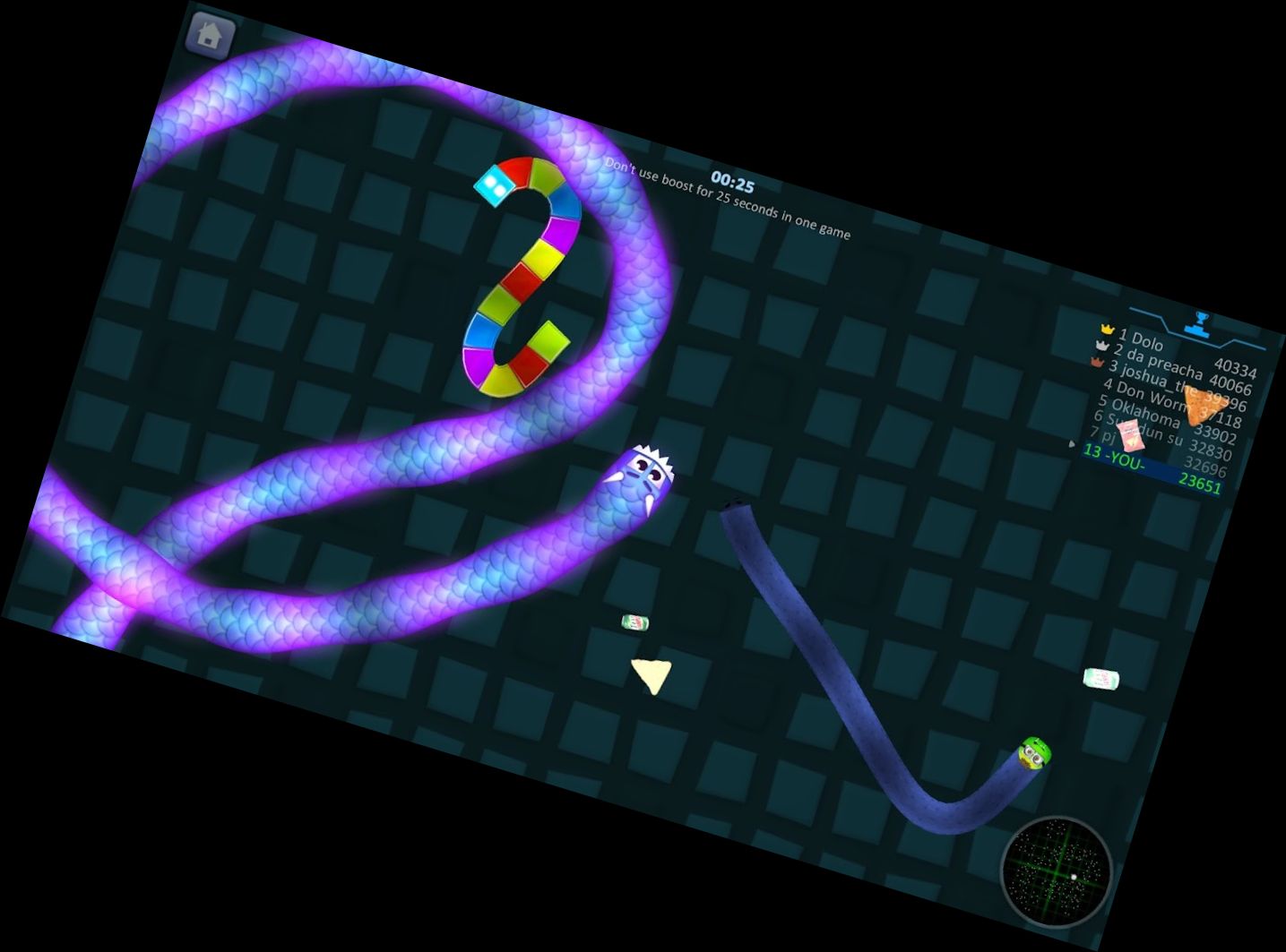 Snake Hunt: Worm io Games Zone