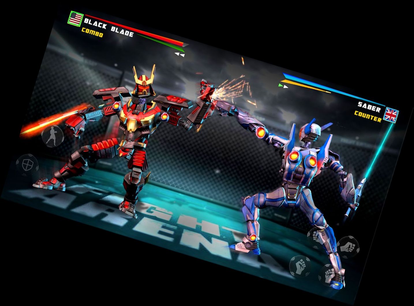 Mecha guerra: Juego de lucha de robots