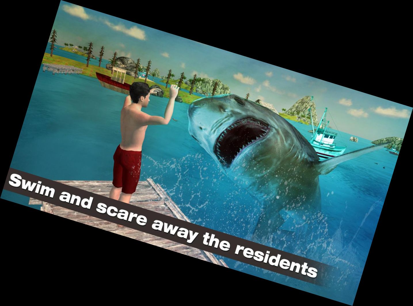 Shark Simulation Game