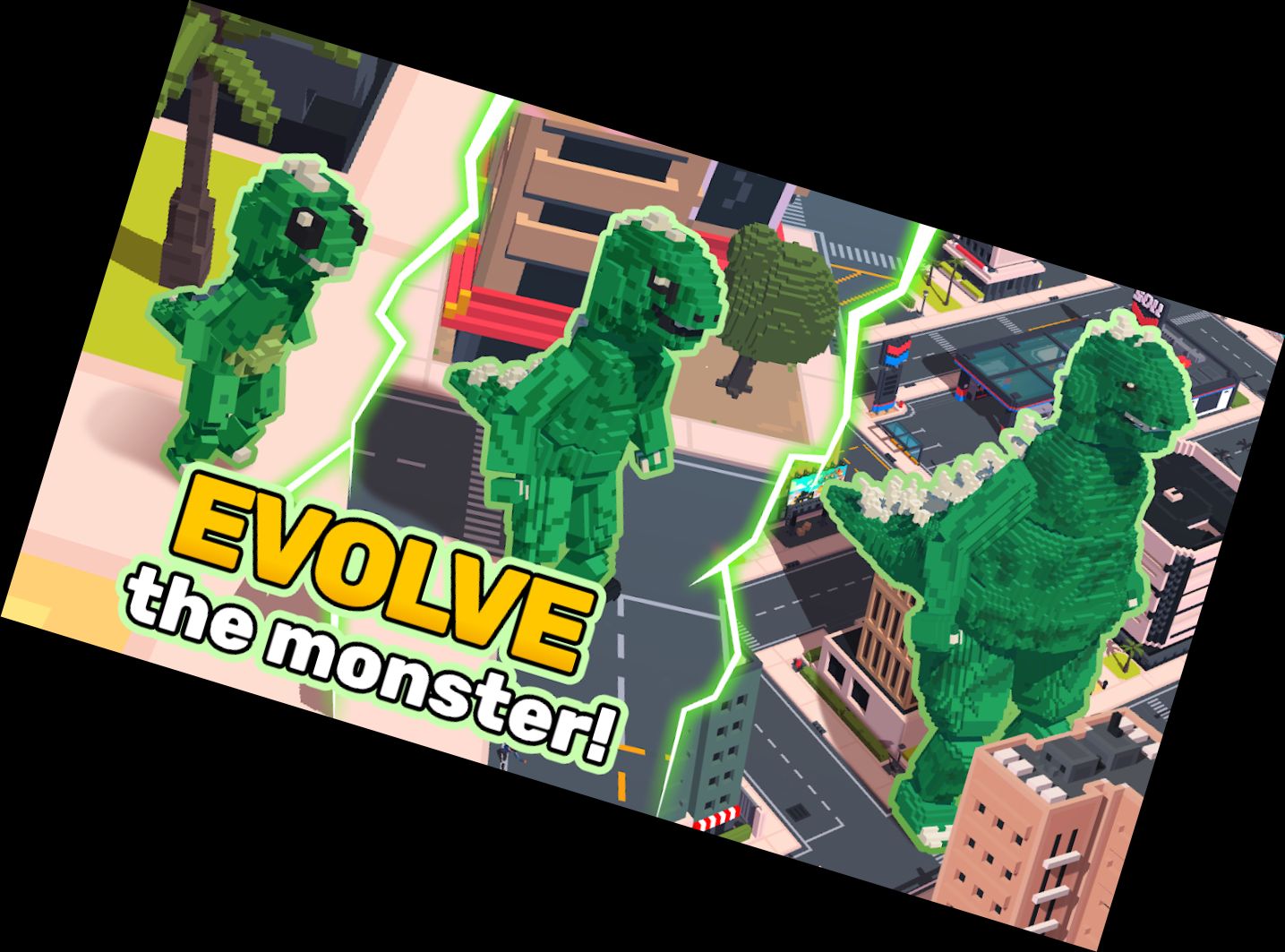 Monster Evolution: Stadt Zerstörung!