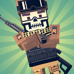 Zombie-Jäger: Pixel-Überle