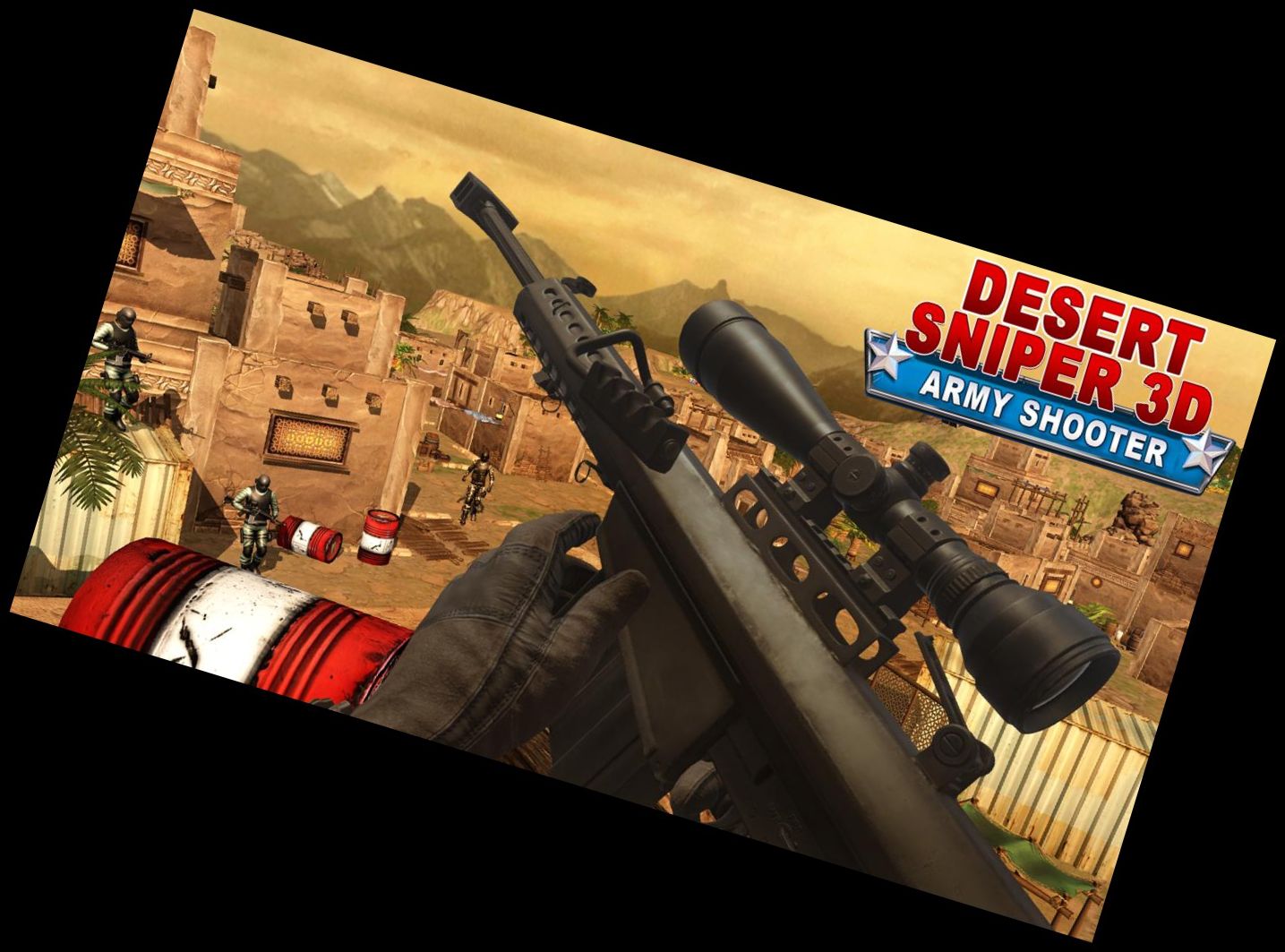 Desert Warfare Sniper Shooting 3D