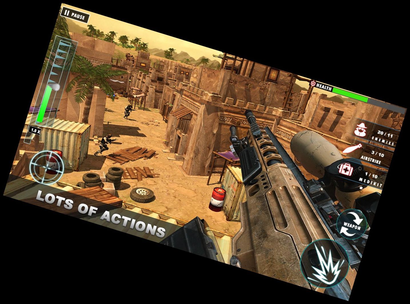 Пустынная Война Снайпер