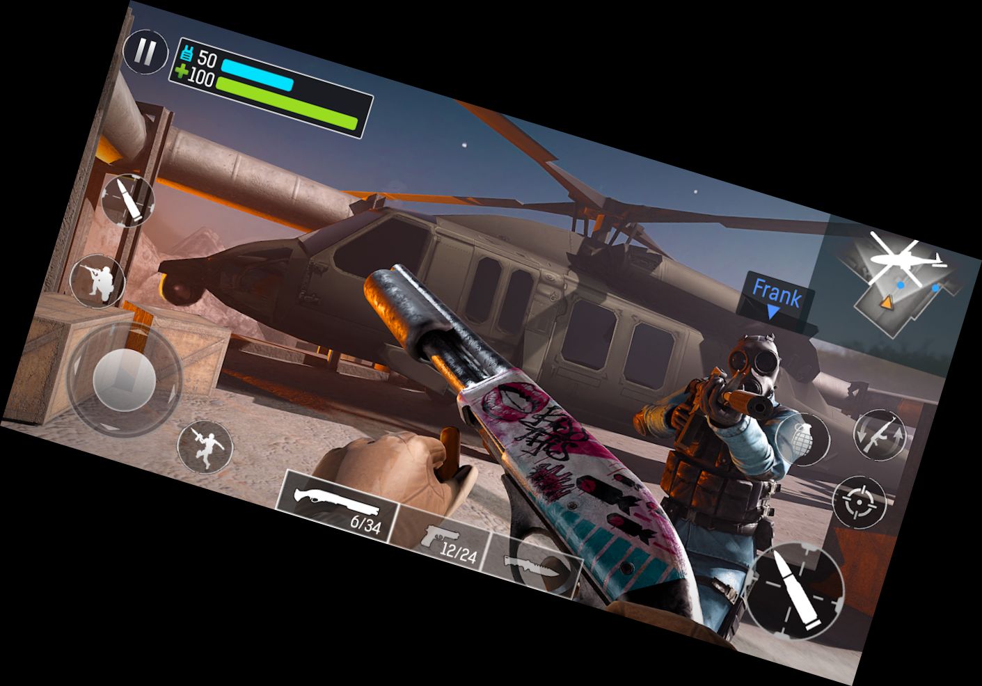 Стрелок Снайпер ФПС: И