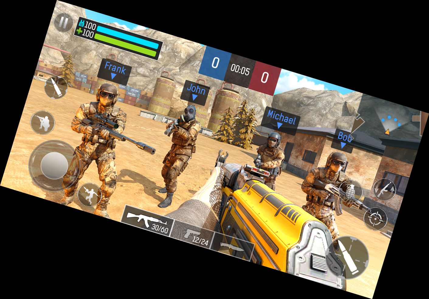 Стрелок Снайпер ФПС: И