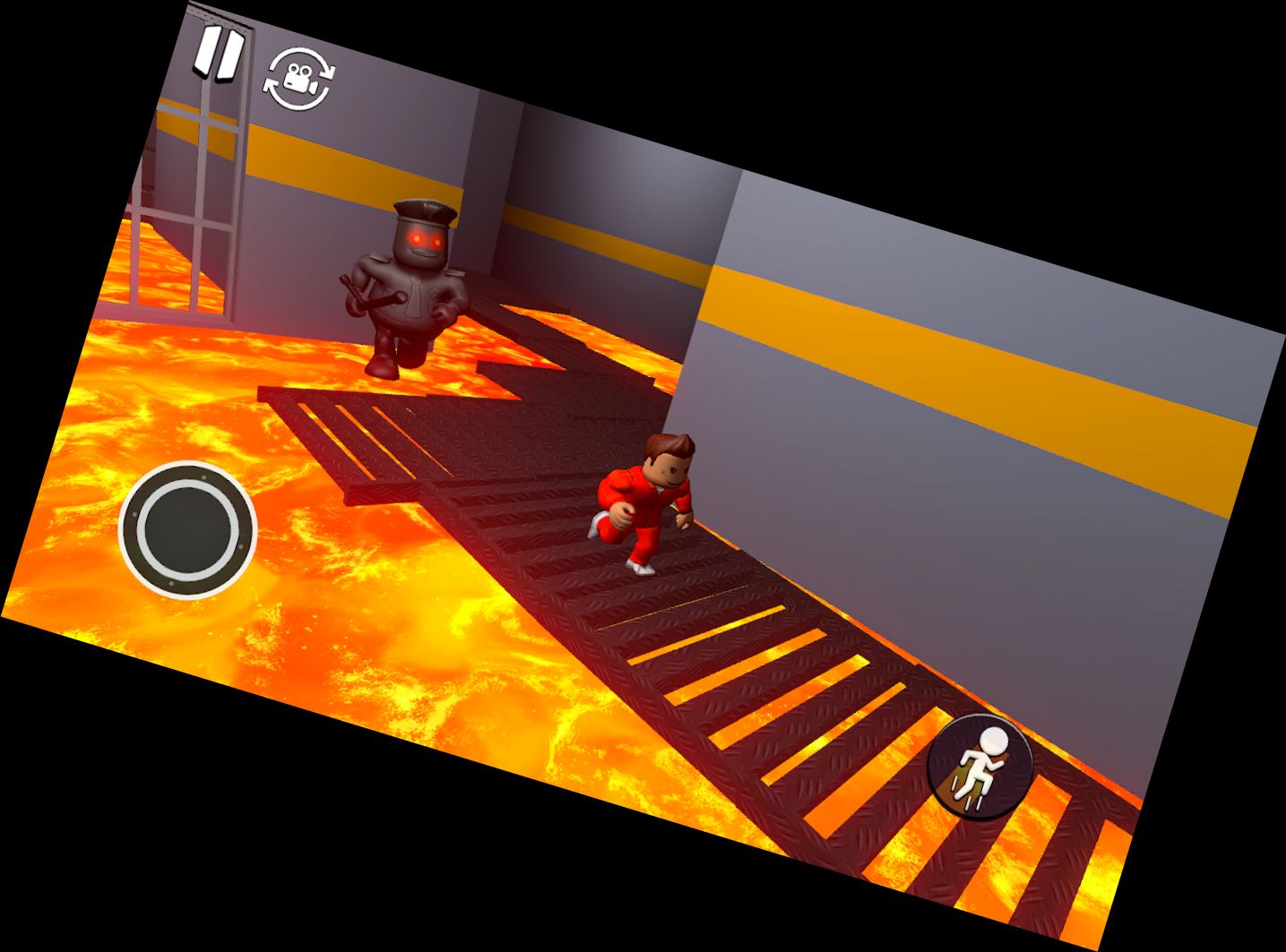 Prisión de Lava: Escape Obby Corred