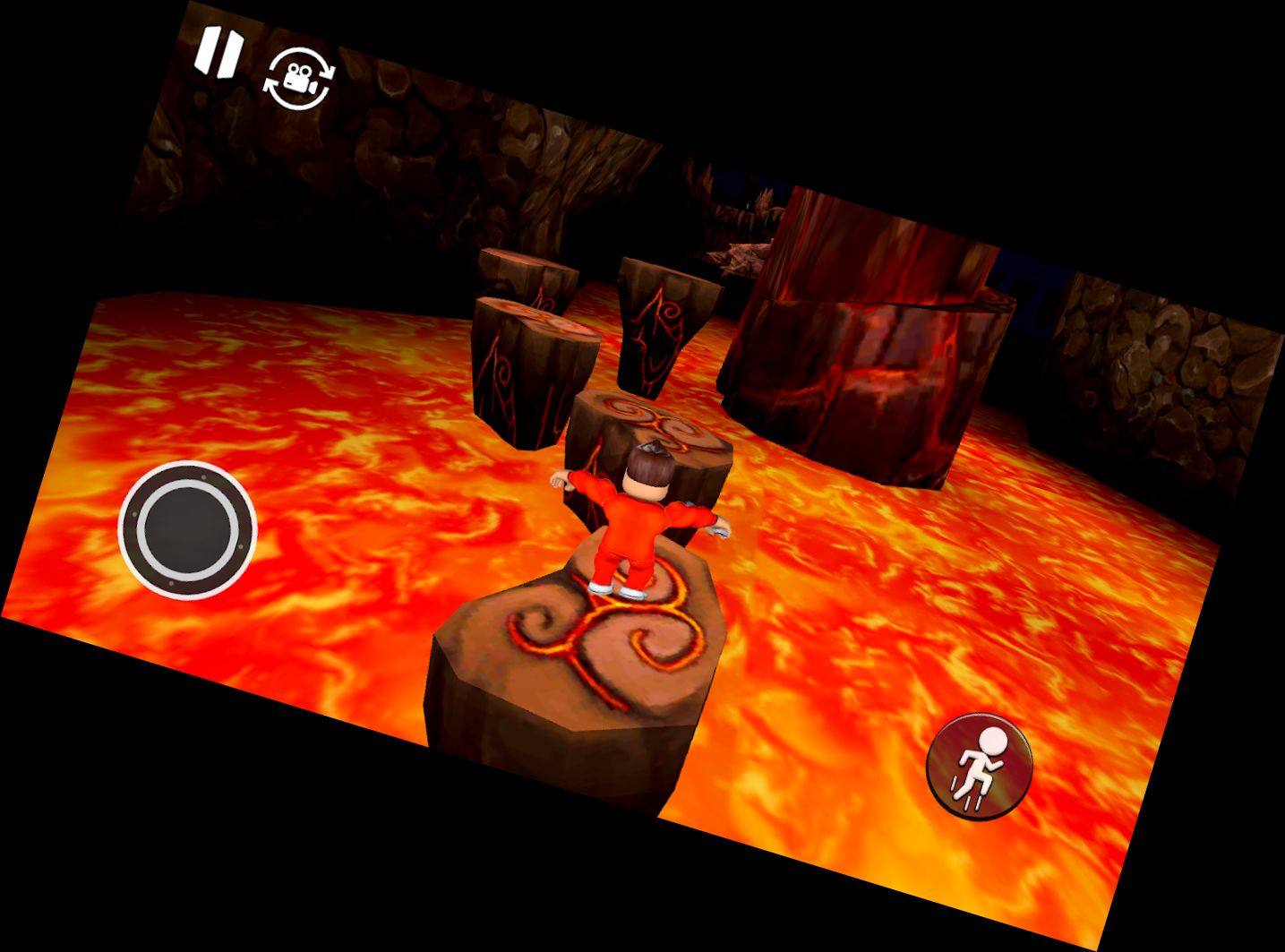 Prisión de Lava: Escape Obby Corred