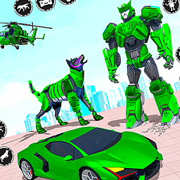 Mechanisches Tier-Roboter: Wolf-Rob