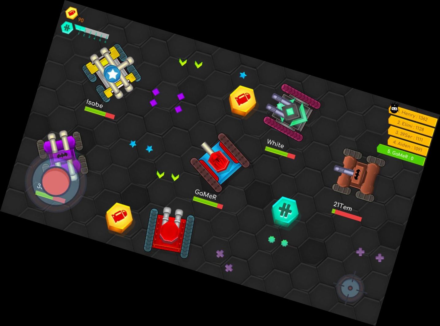 Tank Wars: Battle.io Arena