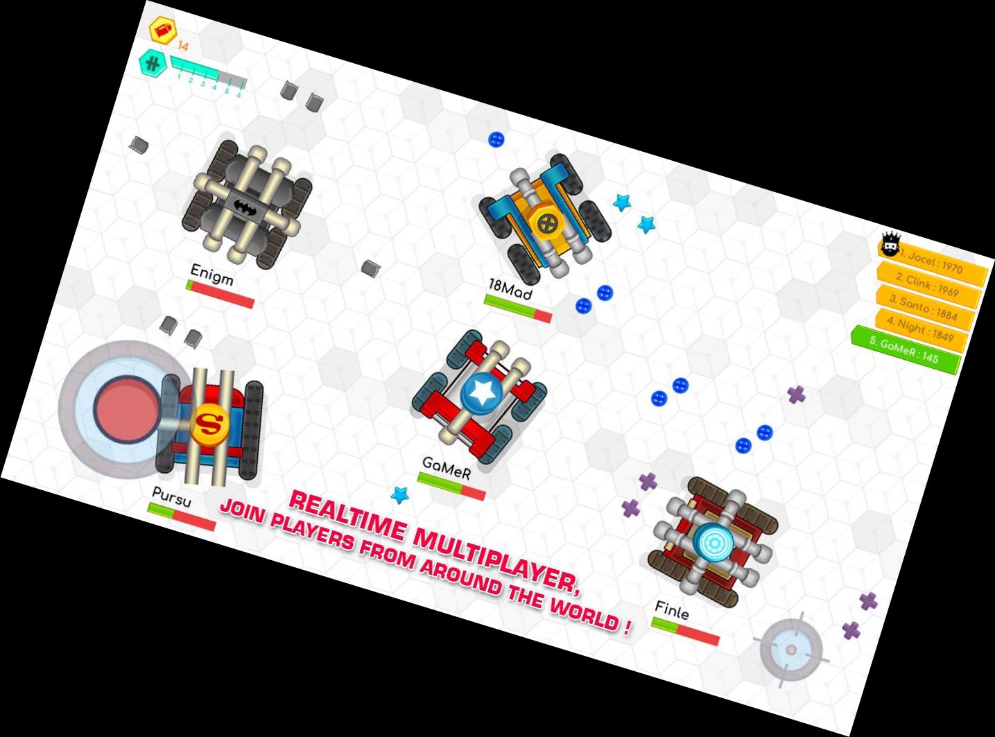 Batalla.io Juego de Batalla de Tan