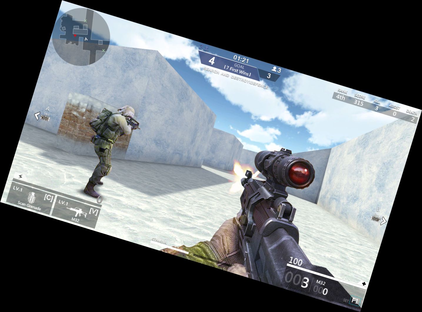 Kritischer Zähler: Team-Shooter