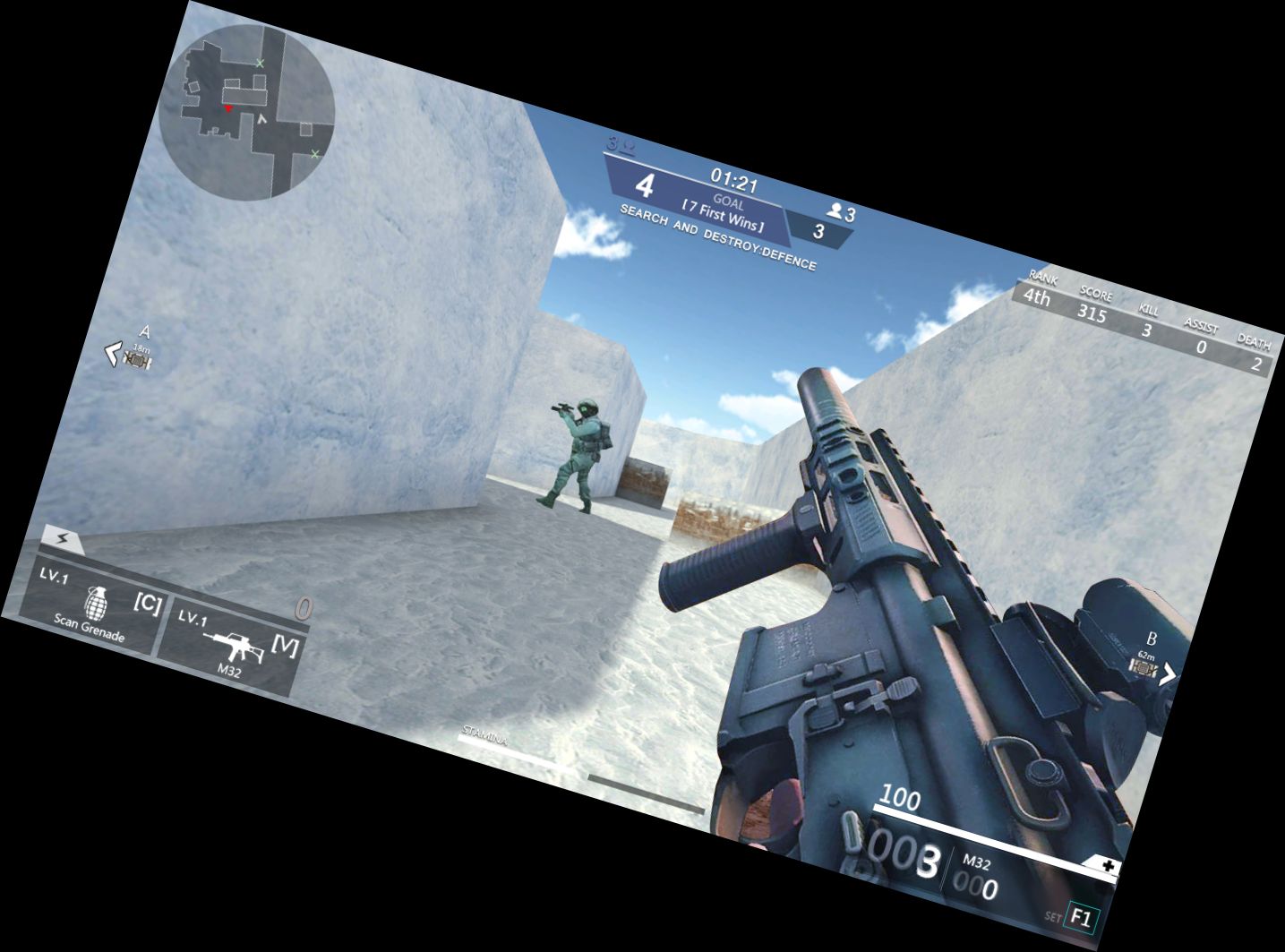 Kritischer Zähler: Team-Shooter