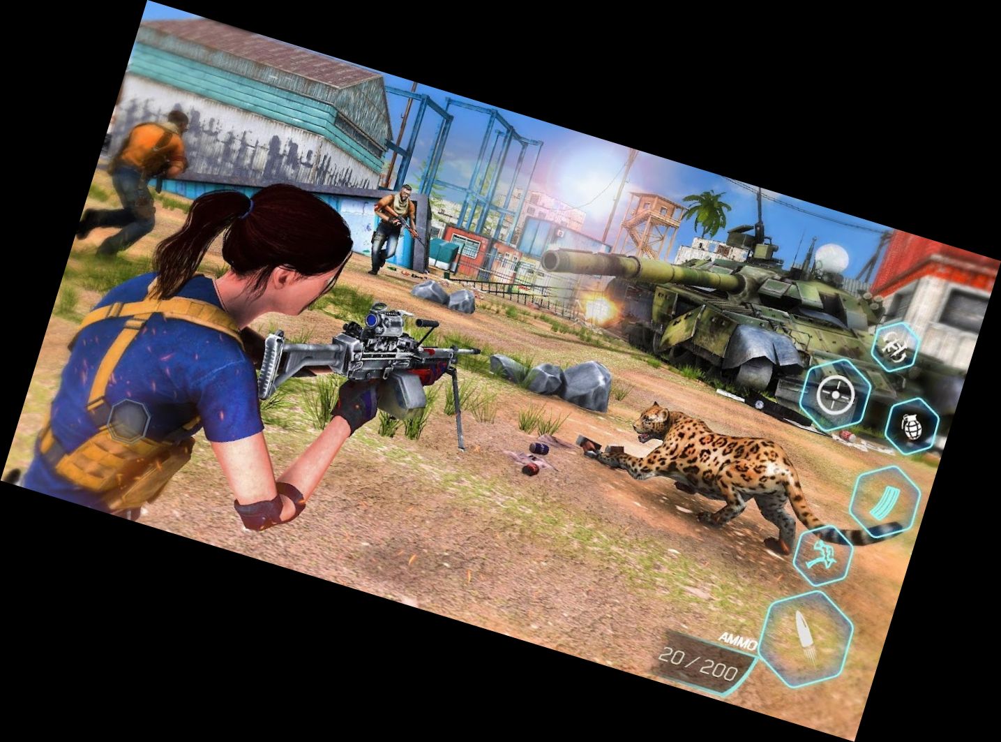 Командос: Стрельба из третьего