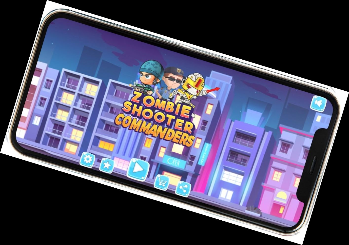 Zombie-Shooter-Kommandanten