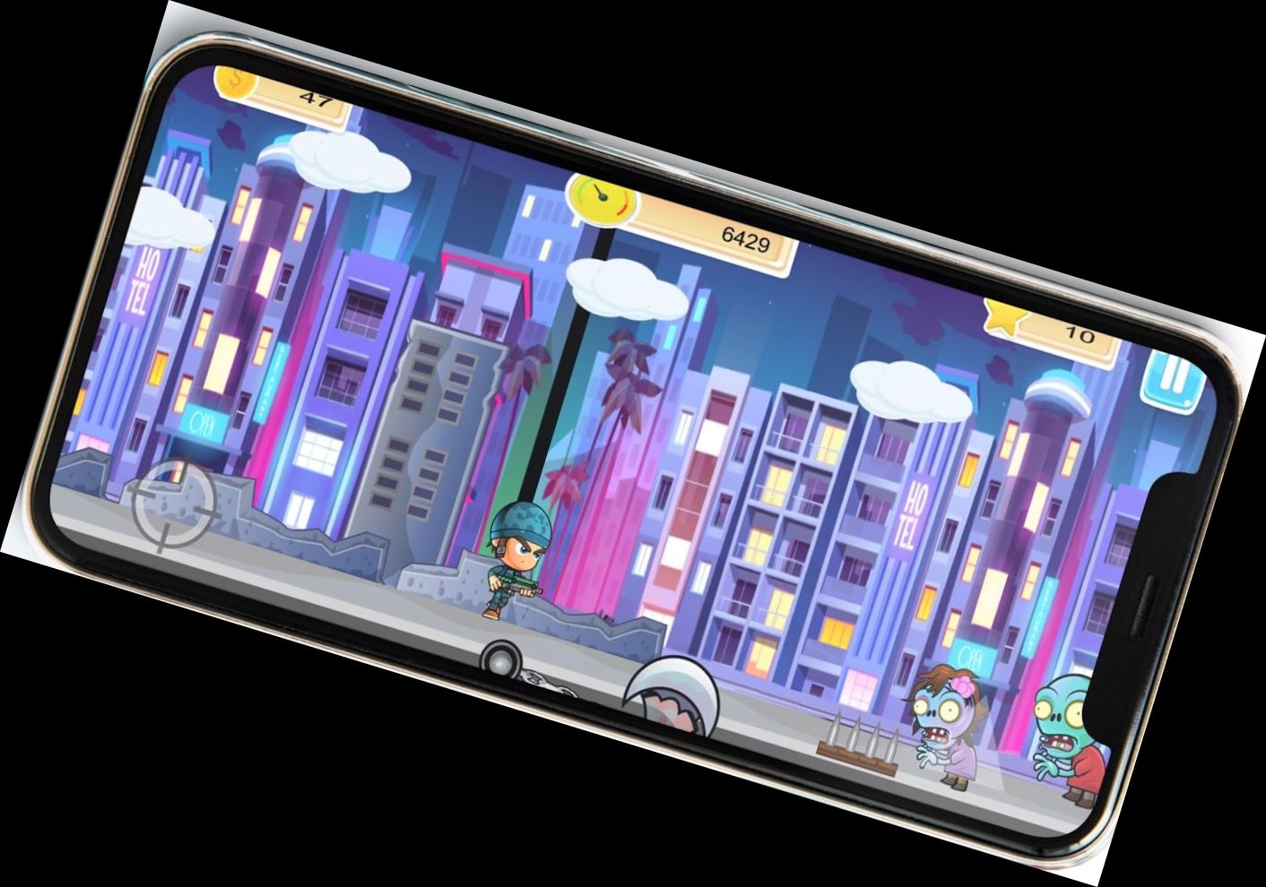 Zombie-Shooter-Kommandanten