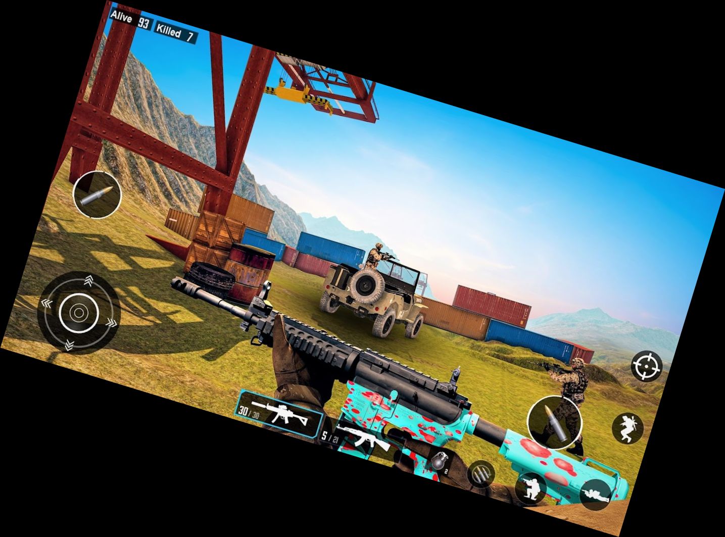 Игры Командоса Стрельбы 