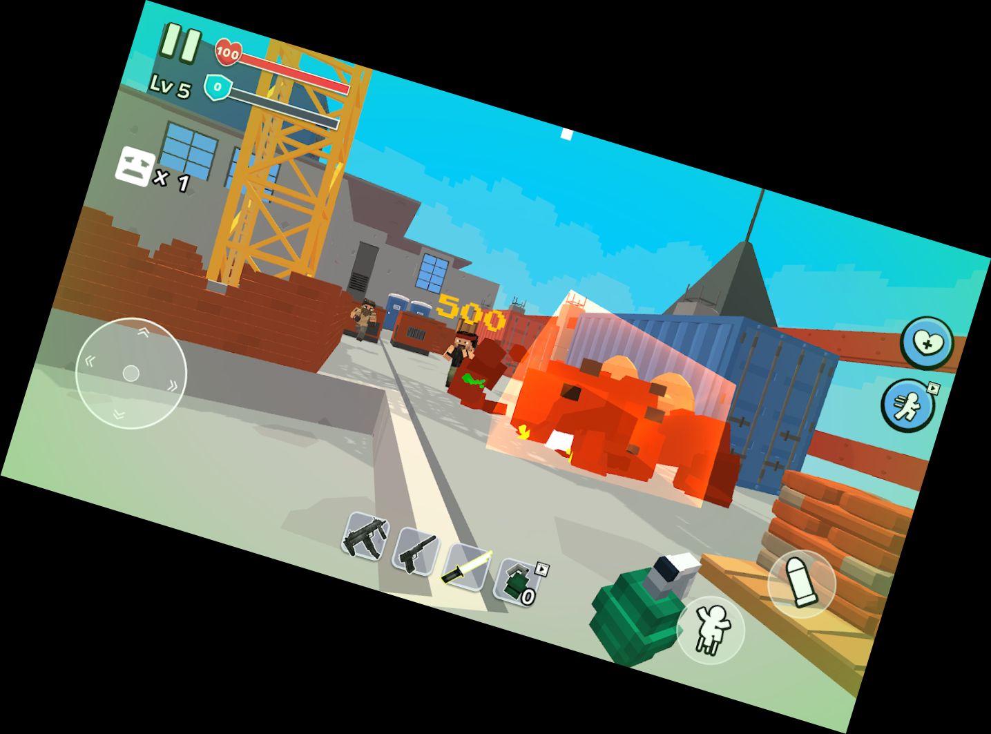 FPS Піксельний Шутер: І