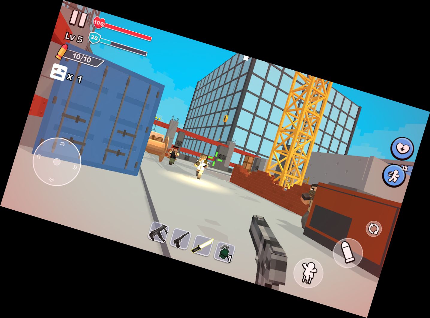 FPS Pixel Shooter: Waffenspiele