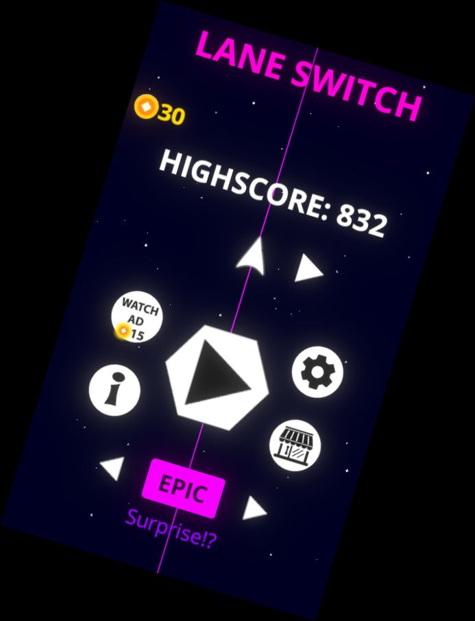 Переключение полос