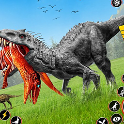 Echtes Dino-Jagen 3D