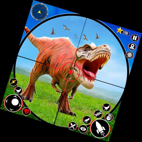 Realistic 3D Dinosaur Hunting Games