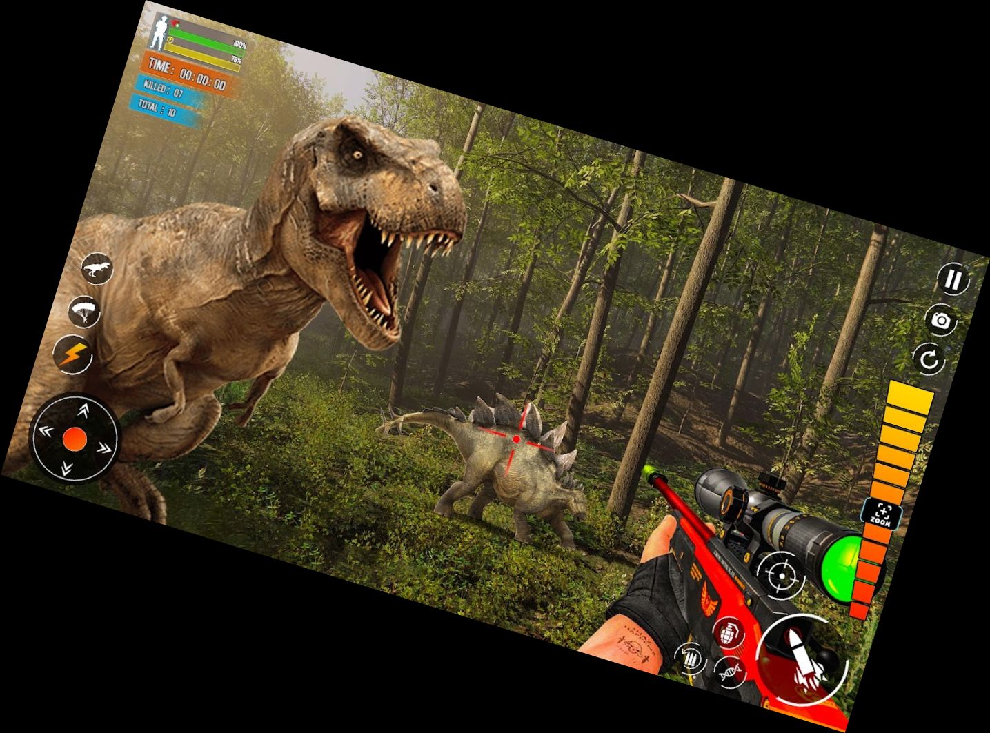 Realistic 3D Dinosaur Hunting Games