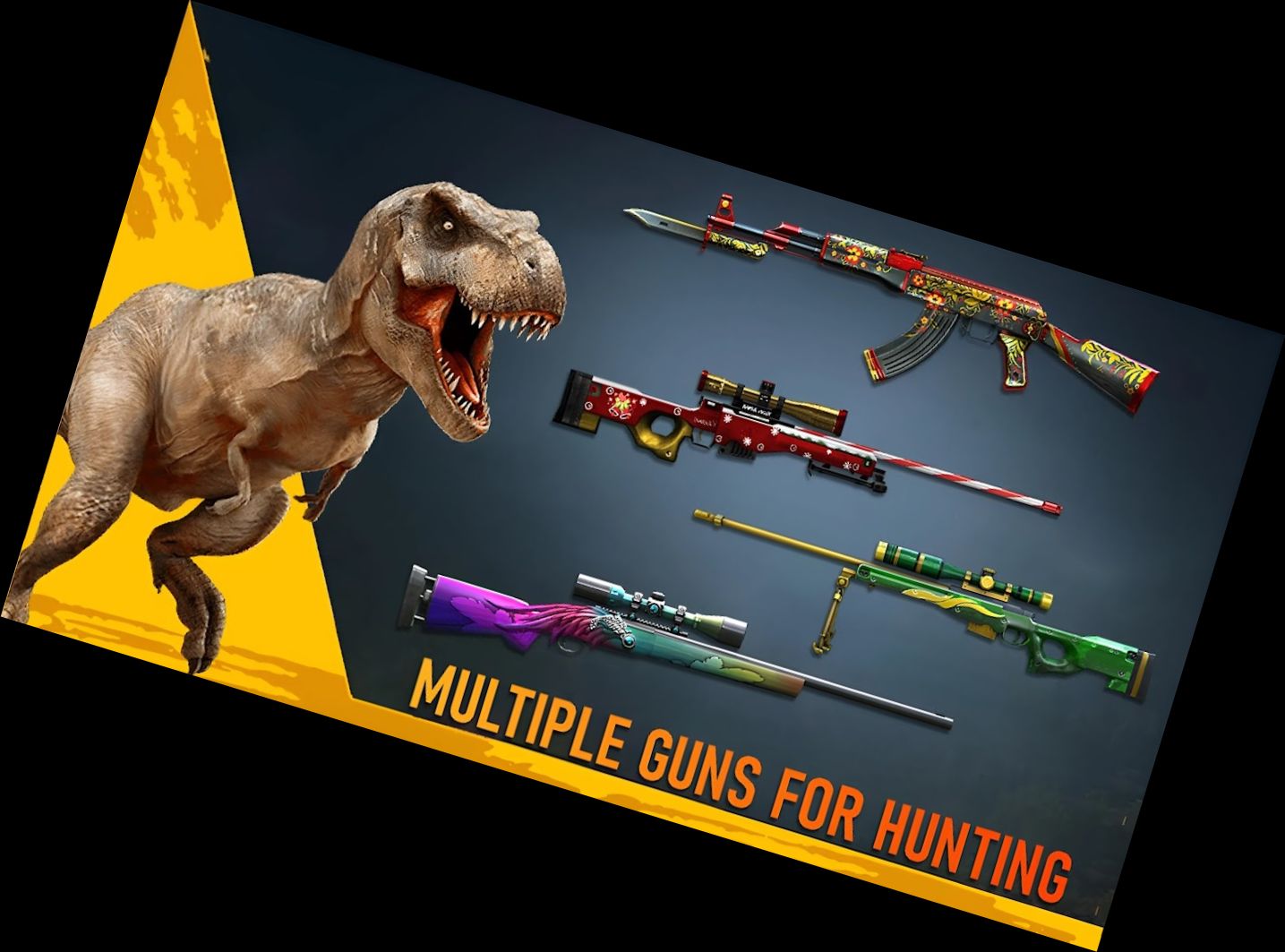 Echtes Dino-Jagen 3D