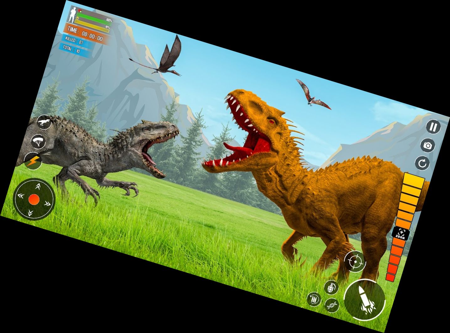 Realistic 3D Dinosaur Hunting Games