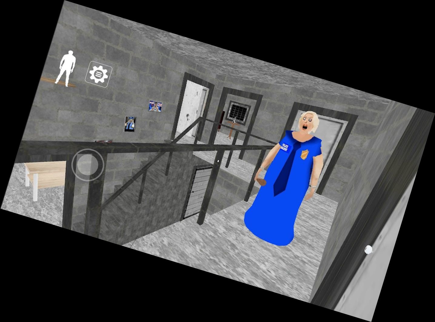 Entkomme der Polizei Gefängnis O