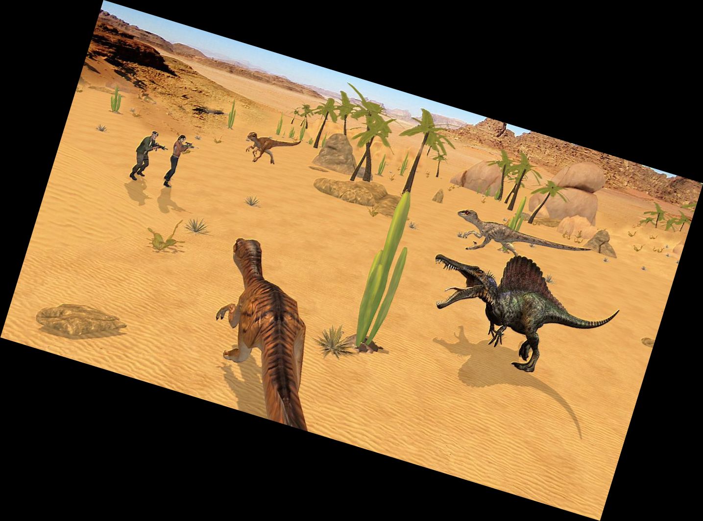 Dinosaur Jagd: T-Rex Jäger