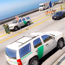 Policía Fronteriza Escape Criminal