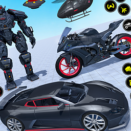 Игра Робот Вертолет Автомобиль