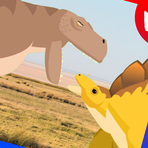 Tyrannosaurus Battles Stegosaurus