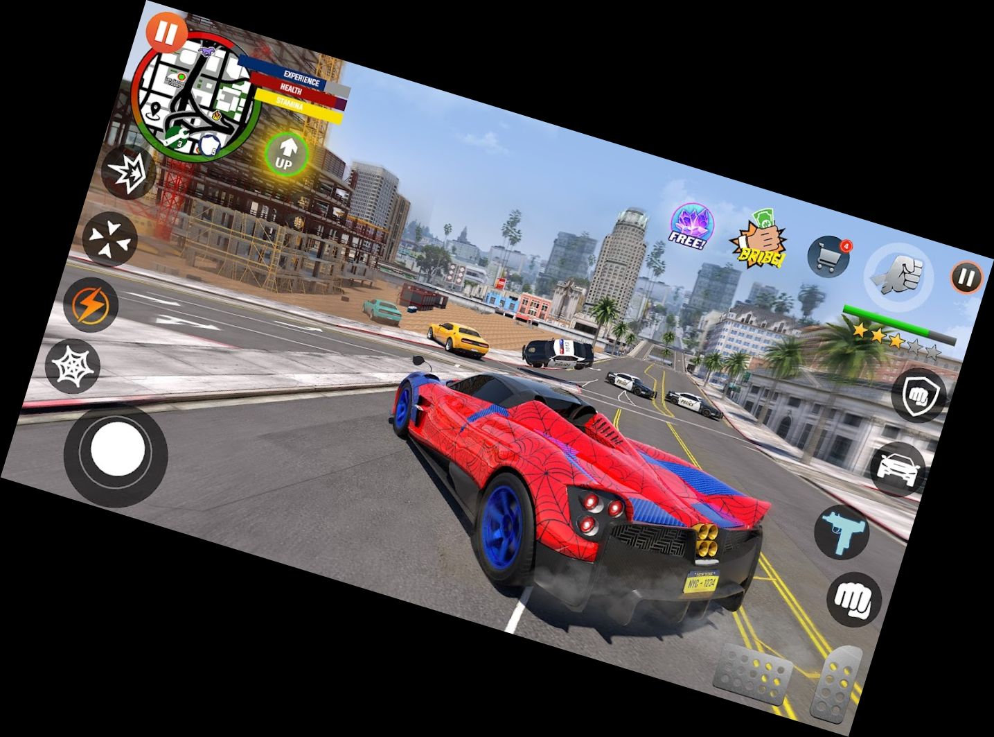 Fliegender Roboter Held Rettungsspiel